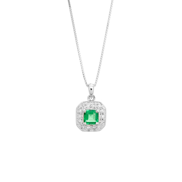 Pt900 Emerald PN