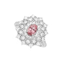 Pt950 Padparadscha S R