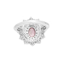 Pt950 Padparadscha S R