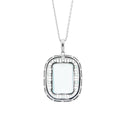 Pt950 Aquamarine PN