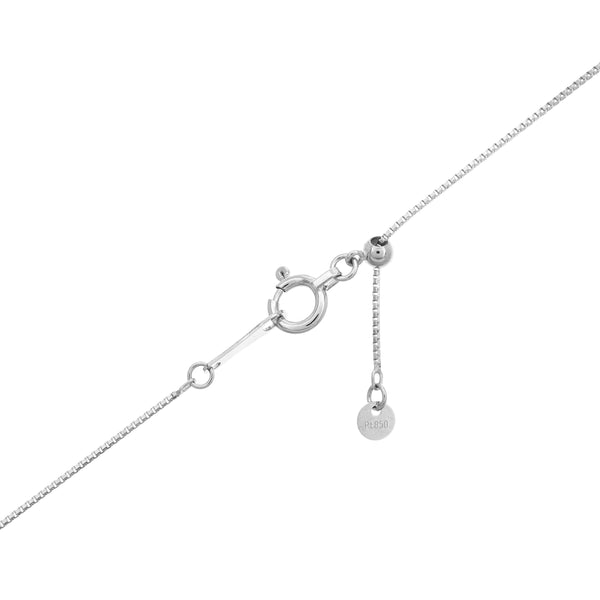 Pt900 Pink Sapphire PN