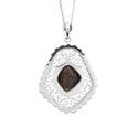 Pt900 Boulder Opal PN