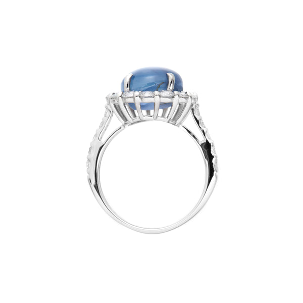Pt950 Star Sapphire R