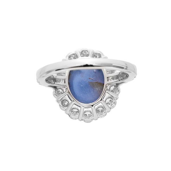 Pt950 Star Sapphire R
