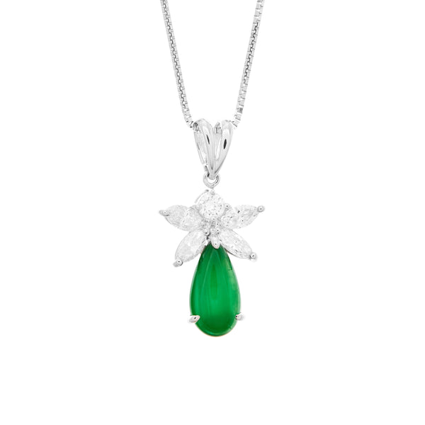 Pt900 Emerald PN