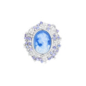 K18WG Cameo Br