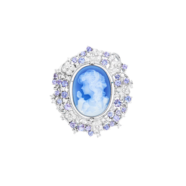 K18WG Cameo Br