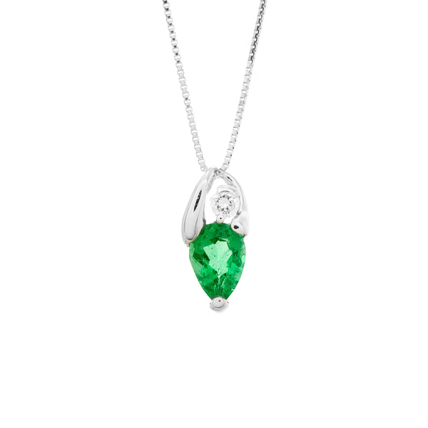 Pt900 Emerald PN