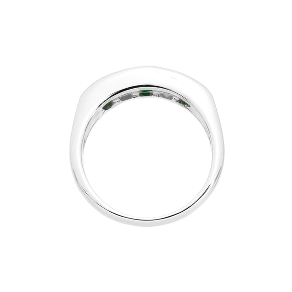Pt900 Emerald R