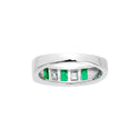 Pt900 Emerald R