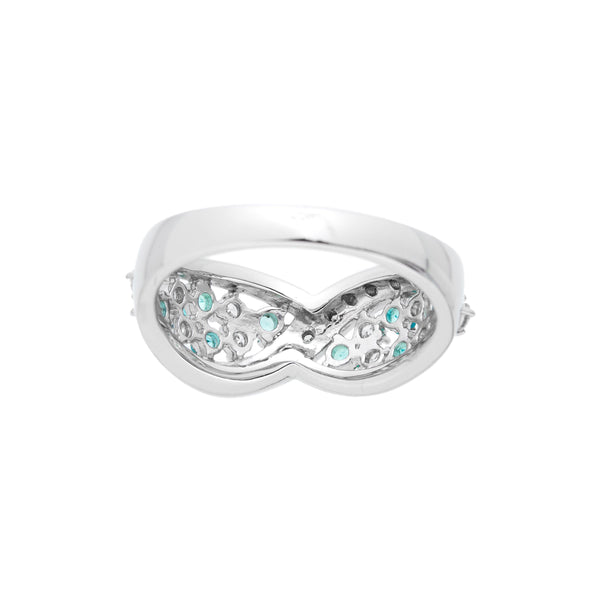 Pt900 Paraiba Tourmaline R