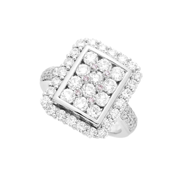 Pt900 Pink Diamond R