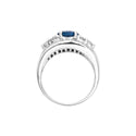 Pt900 Sapphire R