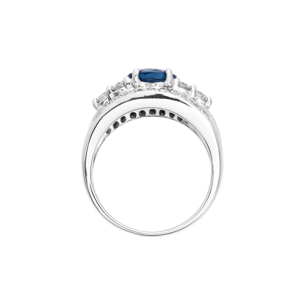 Pt900 Sapphire R