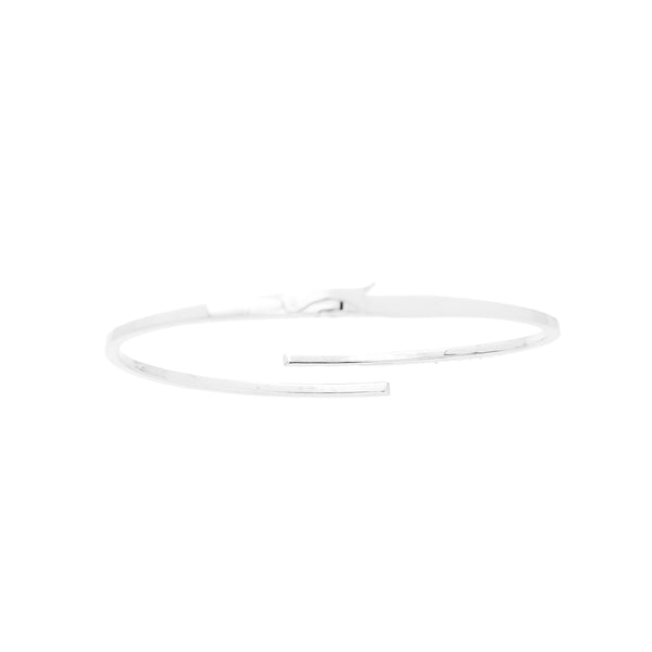 K18WG Diamond Bangle