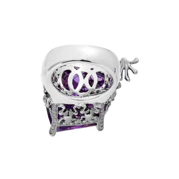 K18WG Amethyst R