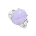 Pt900 Lavender Jadite R
