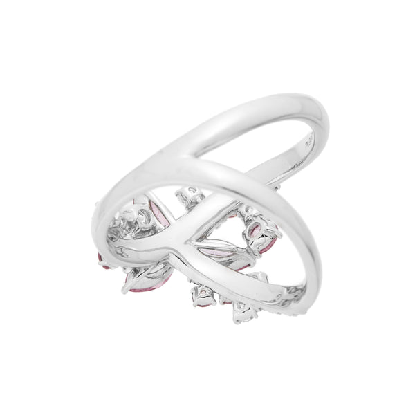 Pt900 Color Sapphire R