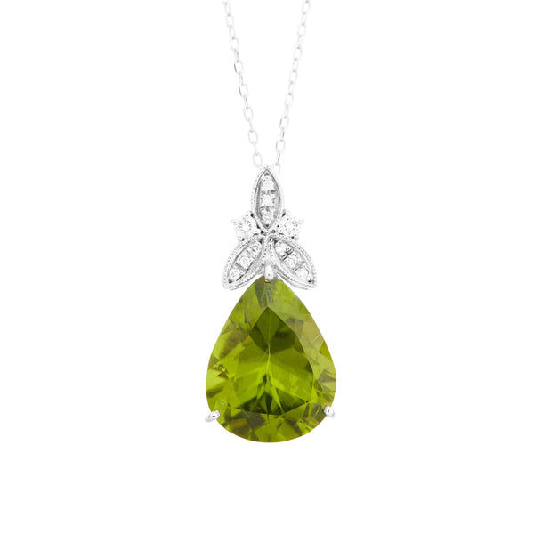 K18WG Peridot PN