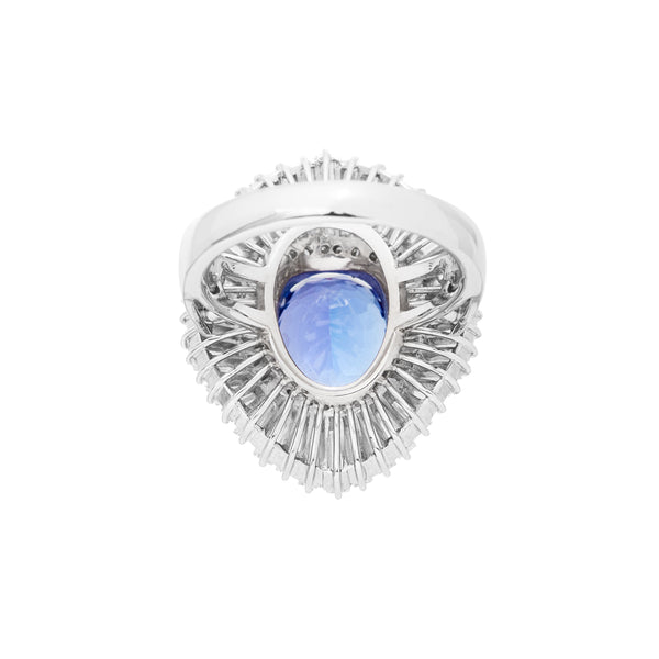Pt900 Tanzanite R