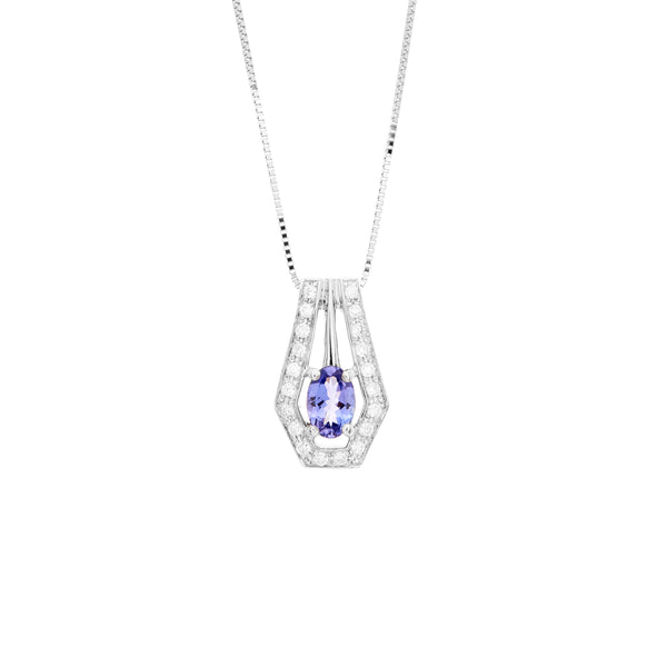 Pt900 Tanzanite PN