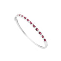 K18WG Ruby Bangle