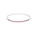 K18WG Ruby Bangle