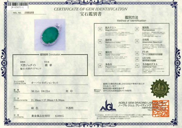 K18WG Jadeite PN