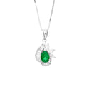 Pt900 Emerald PN