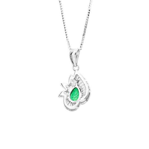 Pt900 Emerald PN