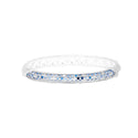 K18WG Sapphire Bangle