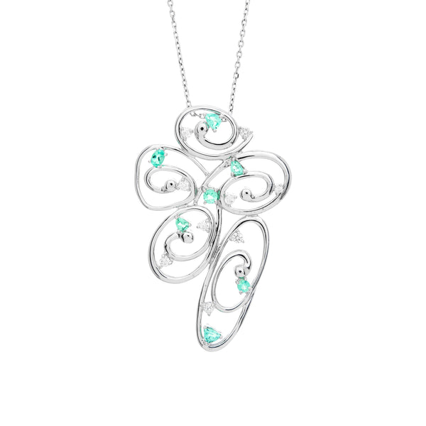 K18WG Paraiba Tourmaline PN