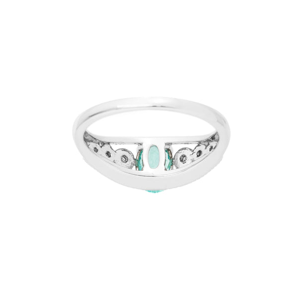 Pt900 Paraiba Tourmaline R