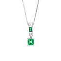 Pt900 Emerald PN