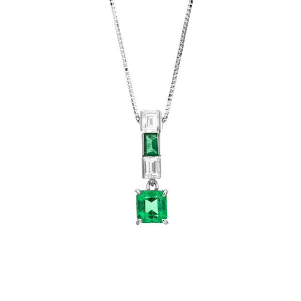 Pt900 Emerald PN