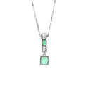 Pt900 Emerald PN
