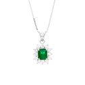 Pt900 Emerald PN