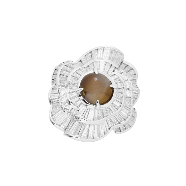 Pt900 Cat's Eye R