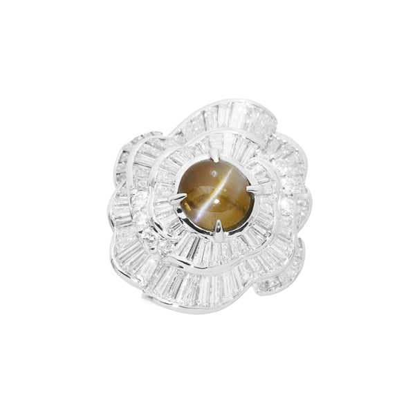 Pt900 Cat's Eye R