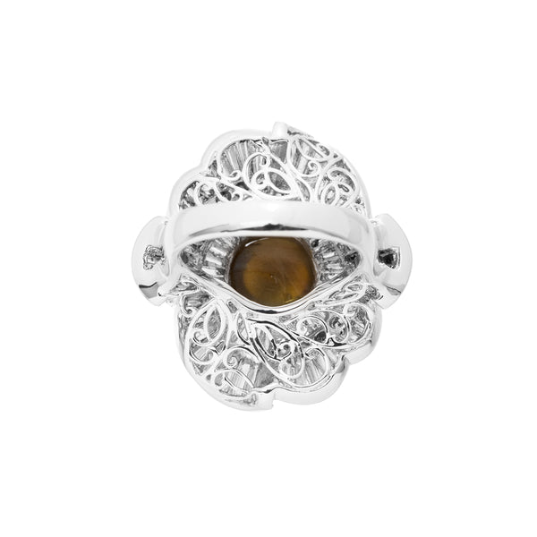 Pt900 Cat's Eye R