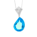 K18WG Blue Topaz PN