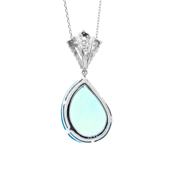 K18WG Blue Topaz PN