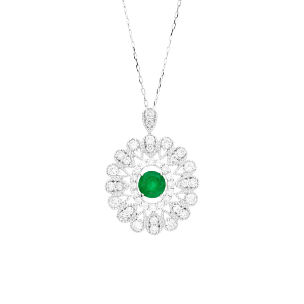 Pt950 Emerald PN