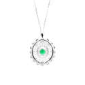 Pt950 Emerald PN