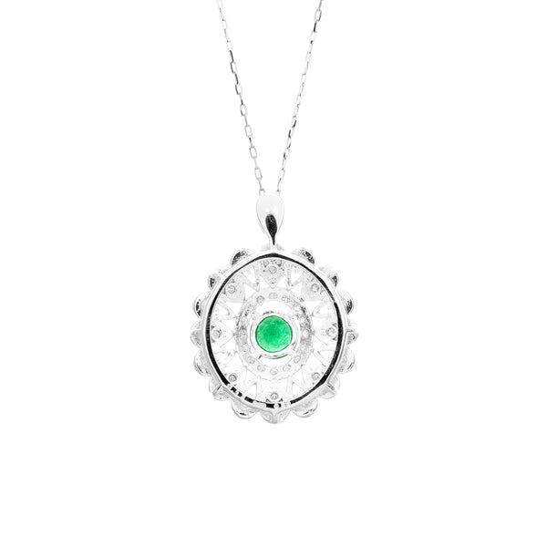 Pt950 Emerald PN