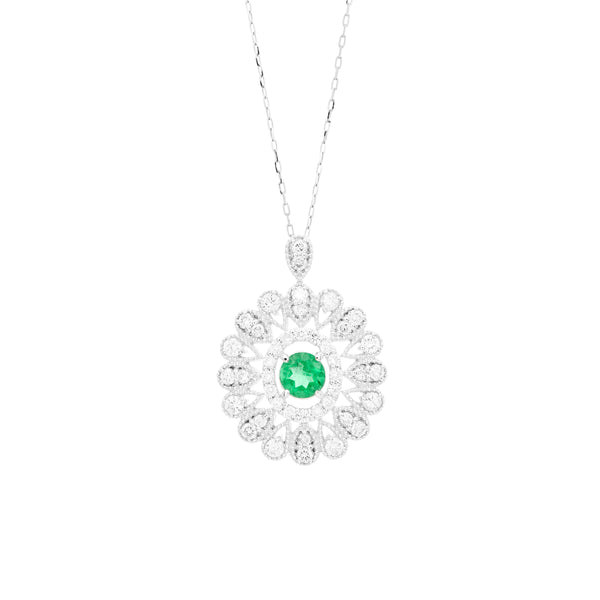 Pt950 Emerald PN