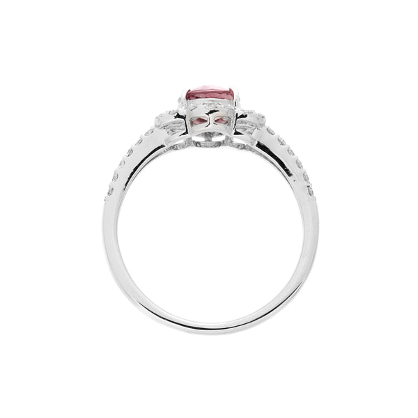 Pt950 Padparadscha S R