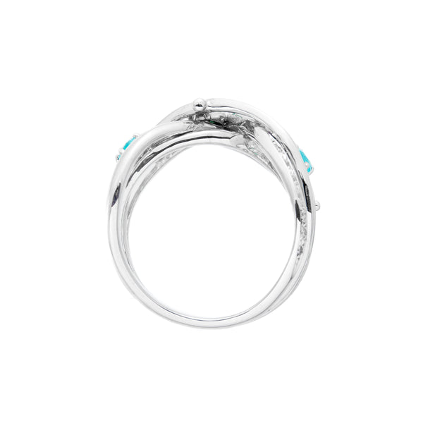 Pt900 Paraiba Tourmaline R