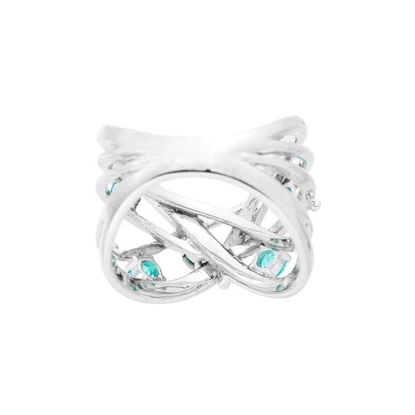 Pt900 Paraiba Tourmaline R