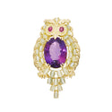 K18 Amethyst Br